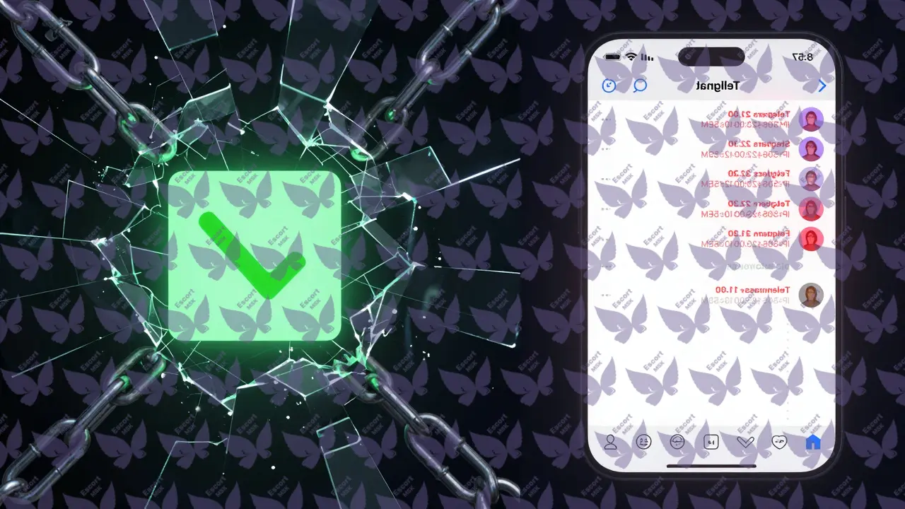 Сравнение небезопасного Telegram-чата и безопасного Signal-сообщения с визуализацией метаданных.